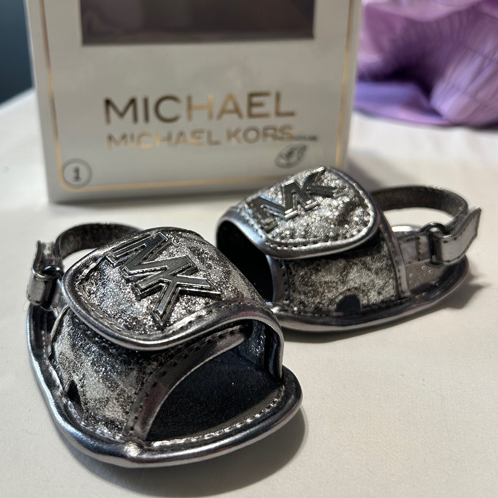 Michael Kors Infant Sandals  -  sz 6weeks to 3 months